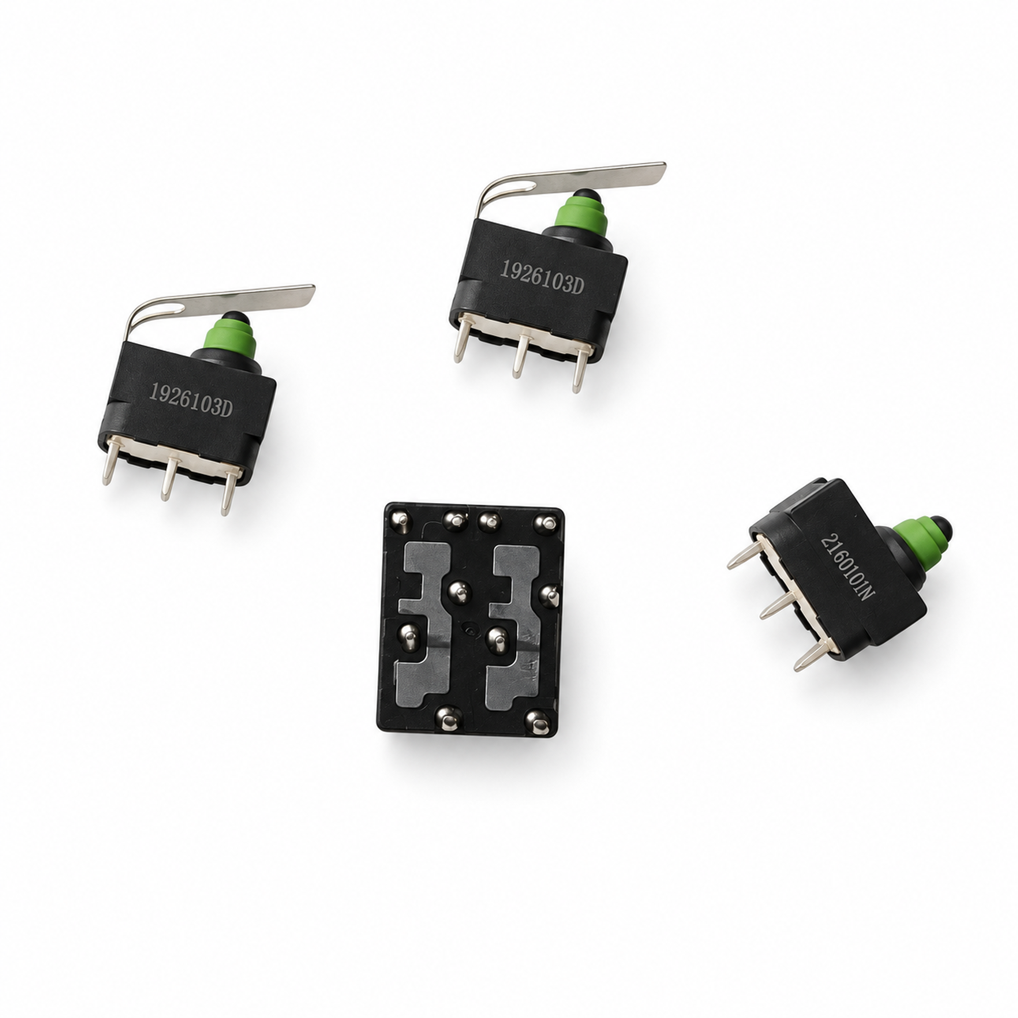 Steering Lock Actuator Module Repair Kit Relay Switches 4F0905852B Audi A6 C6 Q7 – HOT/C12/4pcs-Switches – image 1