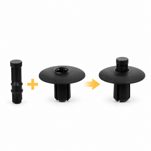 200pc Wheel Arch Trim Body Panel Clips 4D0807300 for Q3 Q5 Q7 A2 A4 A5 A8 S8 TT – HOT/C14.Y/647/200pcs – image 3