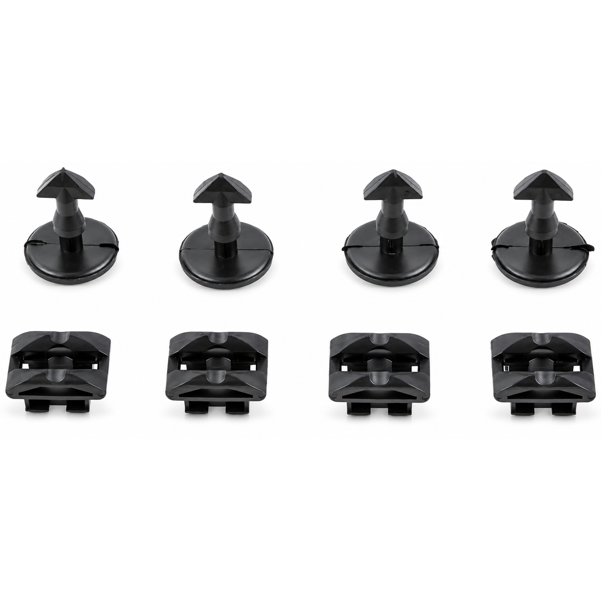 4 Sets of Rear Bumper Tow Eye Cover Insert Fasteners & Trim Lock Clips Retainers - – HOT/C17.B/854/TowClips/4sets – image 1