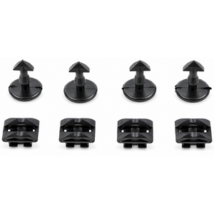 4 Sets of Rear Bumper Tow Eye Cover Insert Fasteners & Trim Lock Clips Retainers - – HOT/C17.B/854/TowClips/4sets – image 1