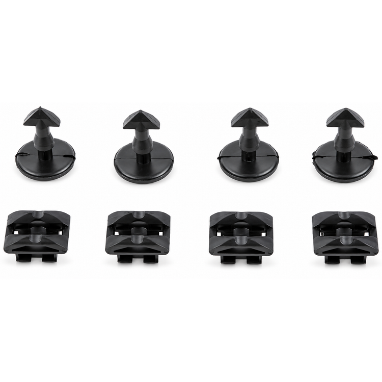 4 Sets of Rear Bumper Tow Eye Cover Insert Fasteners & Trim Lock Clips Retainers - – HOT/C17.B/854/TowClips/4sets – image 1