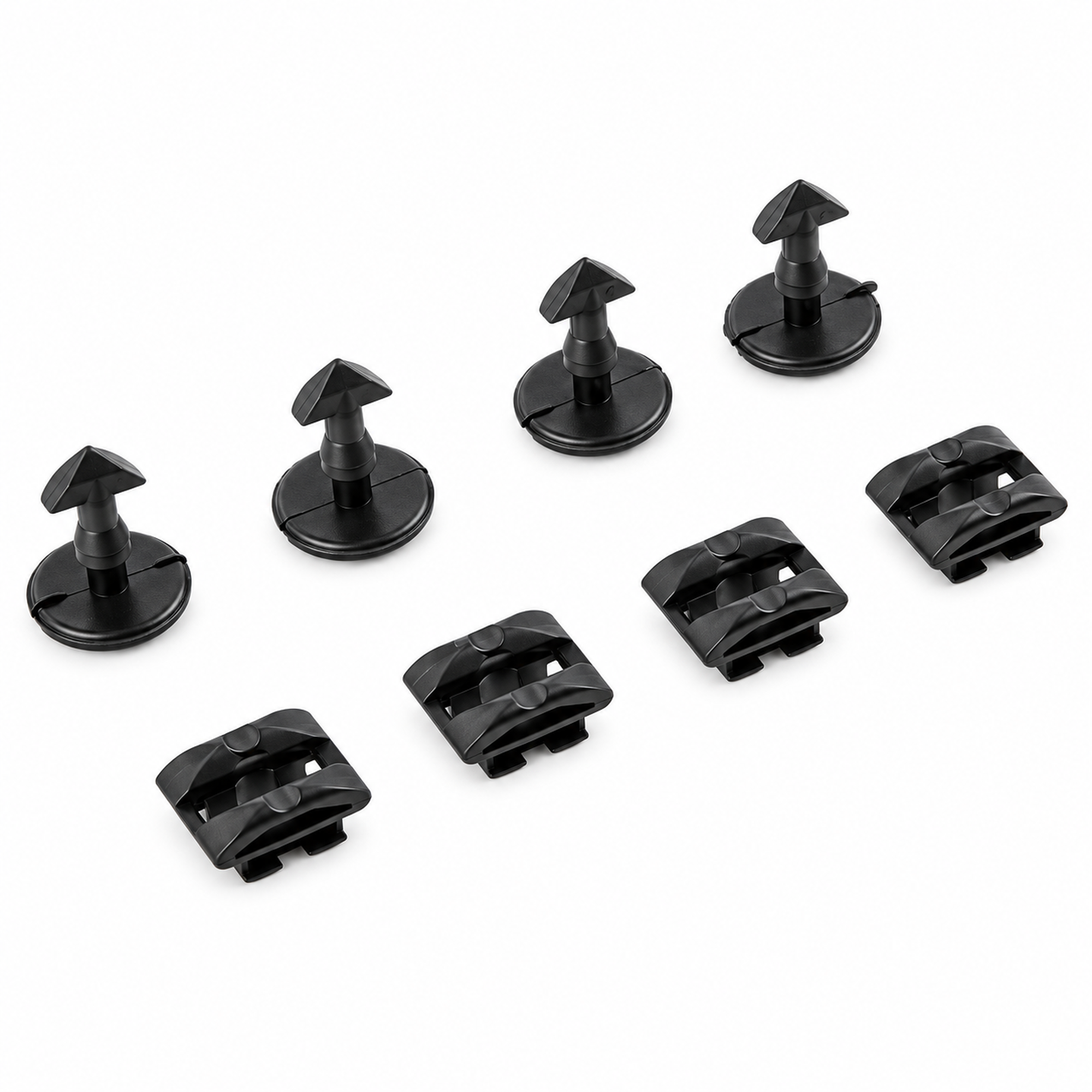 4 Sets of Rear Bumper Tow Eye Cover Insert Fasteners & Trim Lock Clips Retainers - – HOT/C17.B/854/TowClips/4sets – image 6