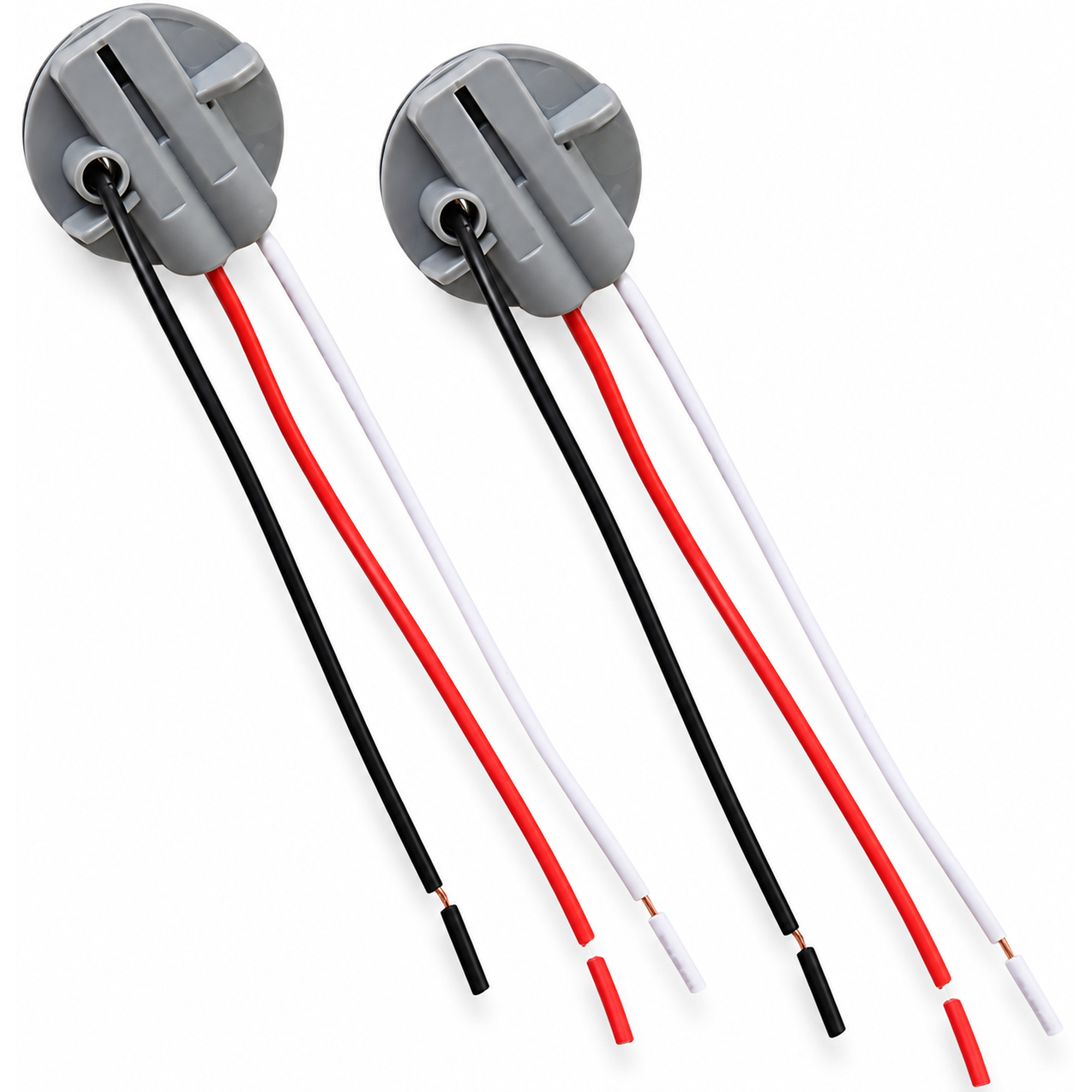 3 Pin 2Pcs 12-24V Car LED Light Bulb Holder Connector for 1157 Tail Light – HOT/C25.O/888/Bulbhold/2pcs – image 1