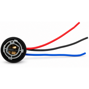 3 Pin 2Pcs 12-24V Car LED Light Bulb Holder Connector for 1157 Tail Light – HOT/C25.O/888/Bulbhold/2pcs – image 3