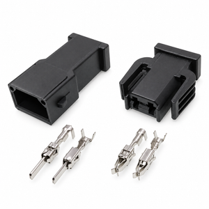 Female + Male 2-Pin Repair Kit 893971632 4B0971992 for VW Audi MT Crimp with Pins