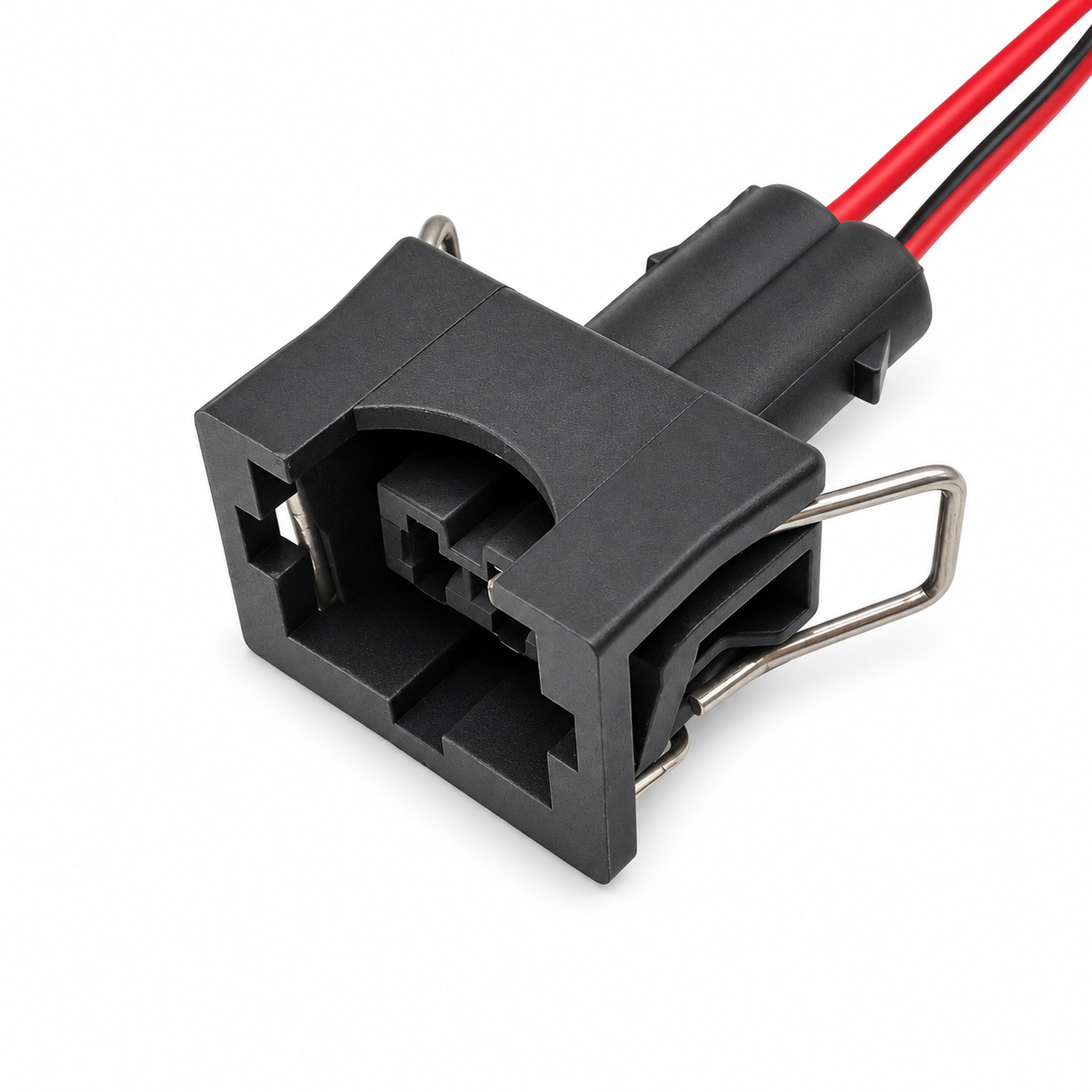 2 Pin EV1 Fuel Injector Connector Plug Prewired 037906240 829441-1 106462-1 for VAG – HOT/D02.B/ev1-2pin/427 – image 2