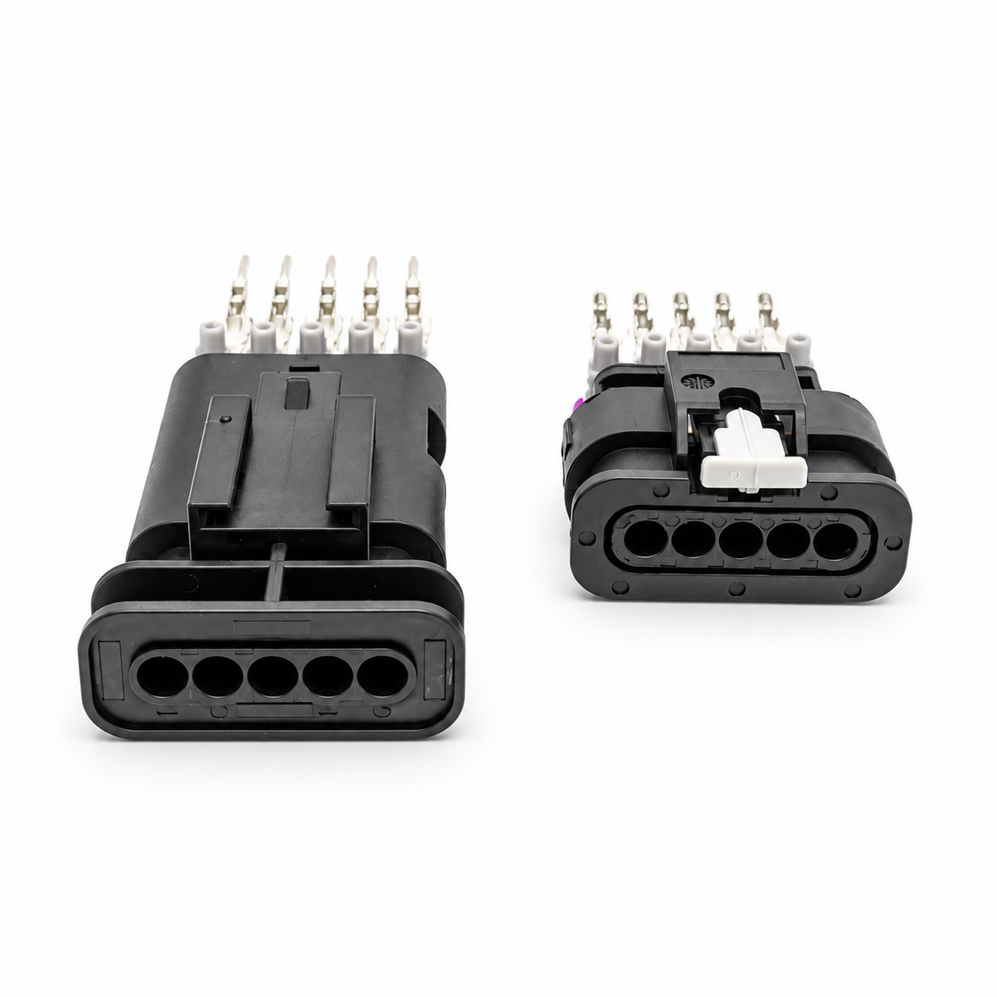 5 Pin Connector Plug Set for Mass Air Flow Meter Sensor MAF Harness VW Audi Seat Skoda – HOT/D11.R/5pinMnF – image 3