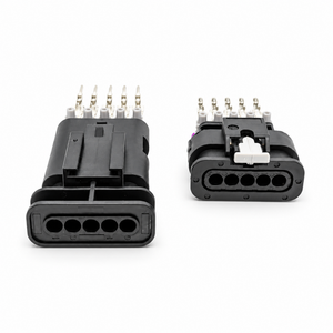 5 Pin Connector Plug Set for Mass Air Flow Meter Sensor MAF Harness VW Audi Seat Skoda – HOT/D11.R/5pinMnF – image 3
