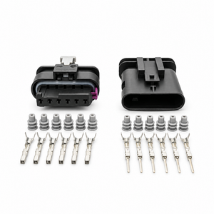 6 Pin Male & Female Electrical Connector Set for Car Tail Light Rear Lamp Plug for BMW 1 2 3 4 – HOT/D14.Y/6pinMnF – image 2