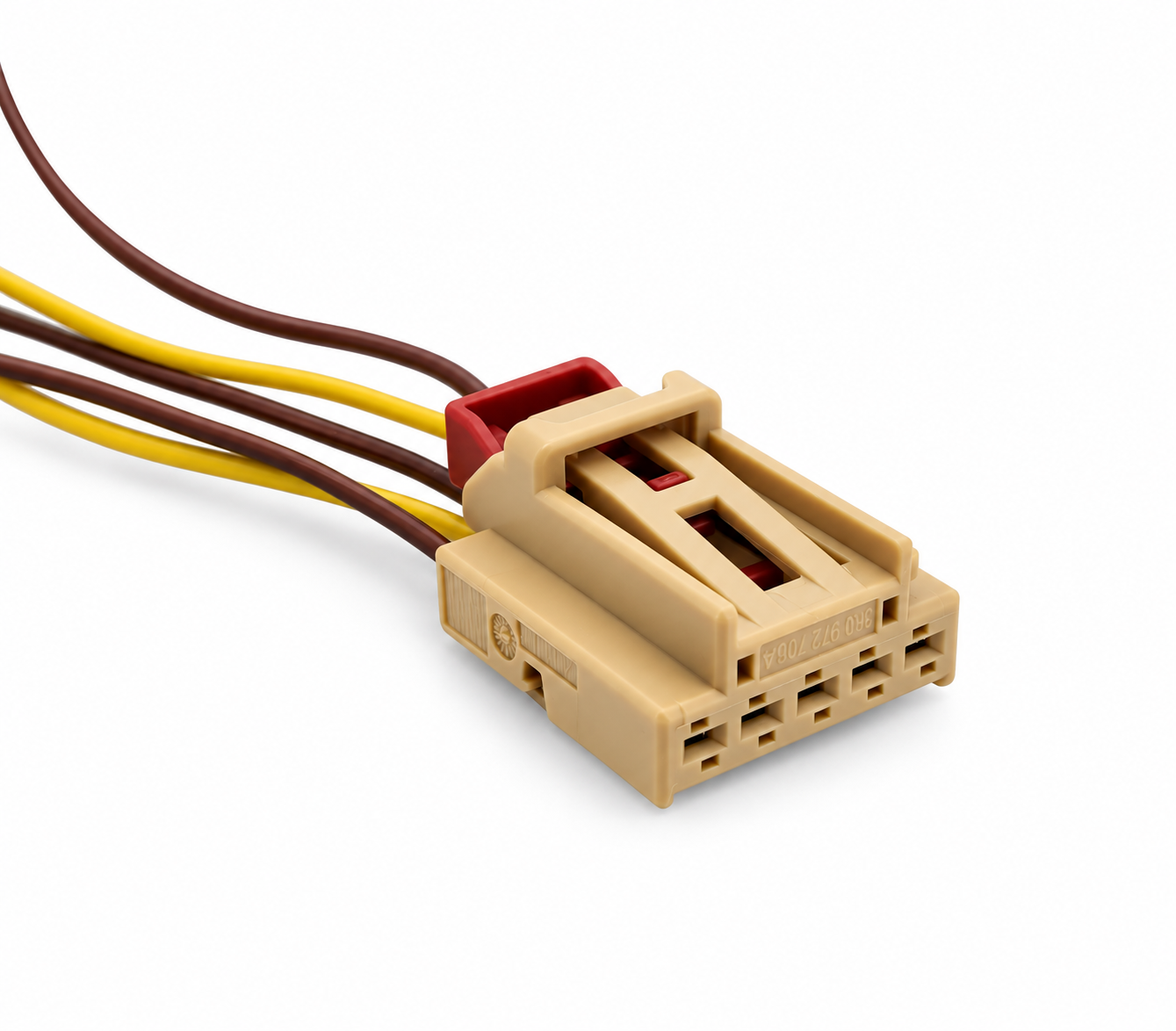 5 Pin Prewired Connector Brown For VW AUDI A3 8V Rear Tail Light 5K0972705A