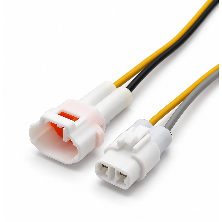 Pre-wired 2 Pin MT090 Female Male Plug Connector for Sumitomo Kawasaki Suzuki – HOT/E08.Y/199 – image 2