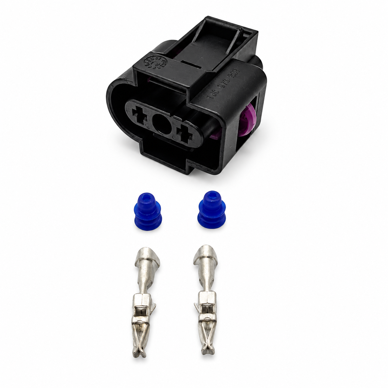 1J0973202 2 Pin Plug Connector 1J0 973 202 for VW Washer Bottle Sensor