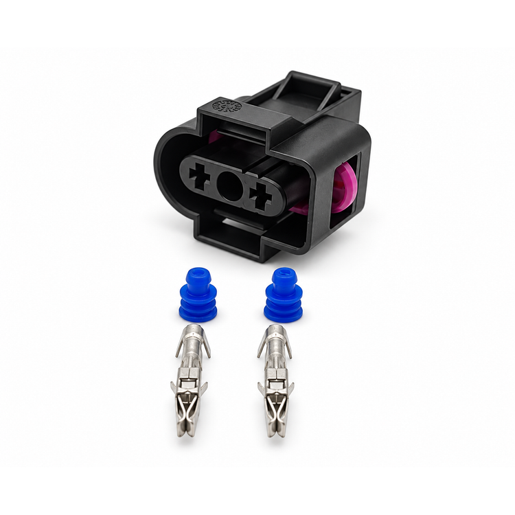 1J0973202 2 Pin Plug Connector 1J0 973 202 for VW Washer Bottle Sensor – HOT/E10.G/035 – image 2
