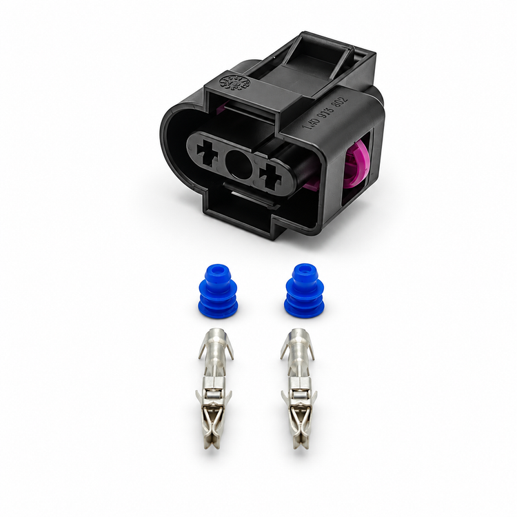 1J0973202 2 Pin Plug Connector 1J0 973 202 for VW Washer Bottle Sensor – HOT/E10.G/035 – image 3