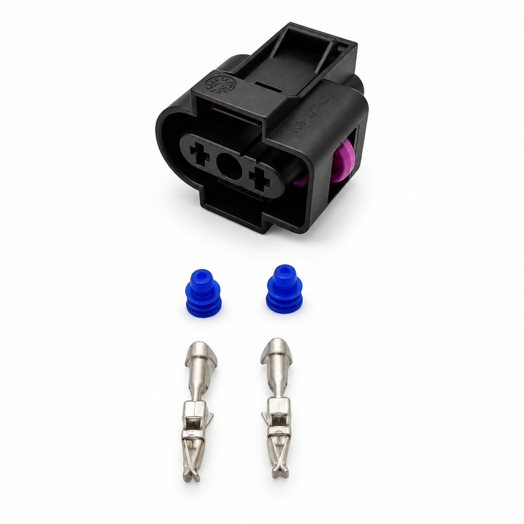 1J0973202 2 Pin Plug Connector 1J0 973 202 for VW Washer Bottle Sensor – HOT/E10.G/035 – image 10