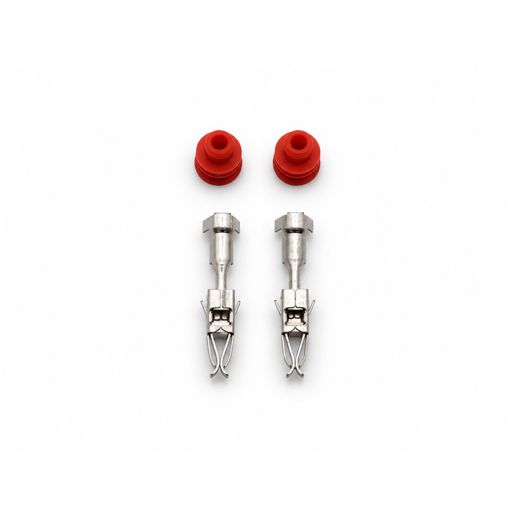 For VW AUDI - 1J0 973 772 - 2 Pin Sealed Female Plug Connector Kit - 1J0973772 – HOT/E14.7/615 – image 3