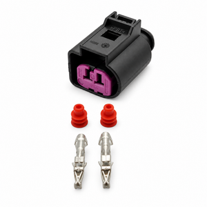 For VW AUDI - 1J0 973 772 - 2 Pin Sealed Female Plug Connector Kit - 1J0973772 – HOT/E14.7/615 – image 10