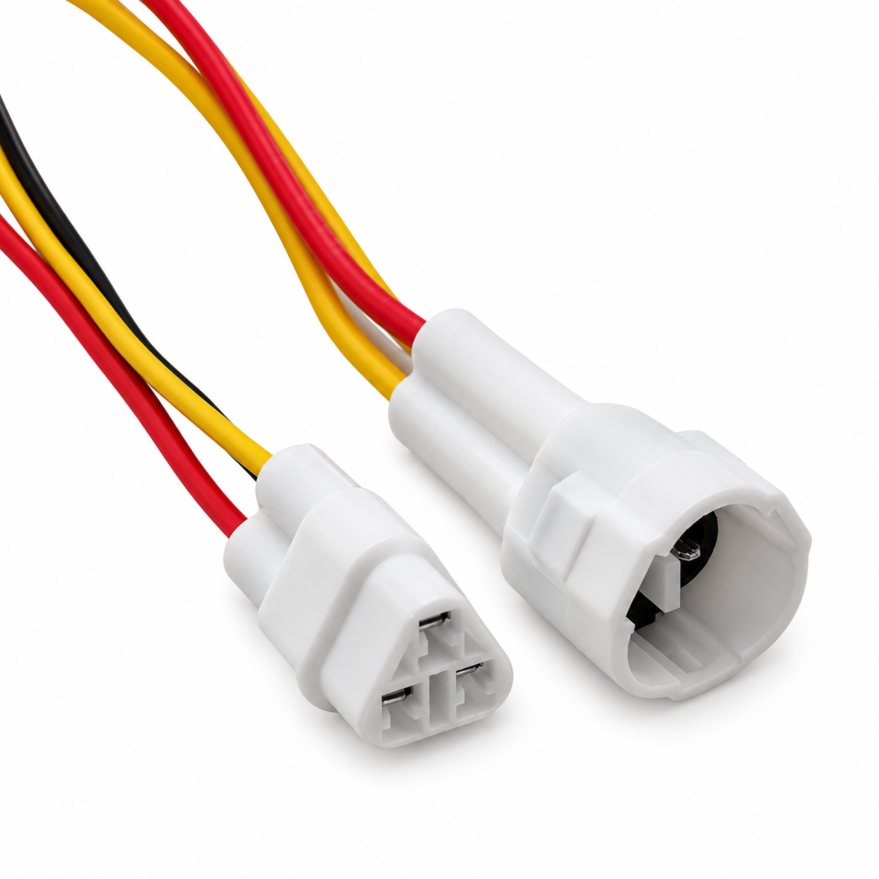 3 Pin Female Male Connector Pre-wired For Sumitomo Yamaha Kawasaki Suzuki KTM