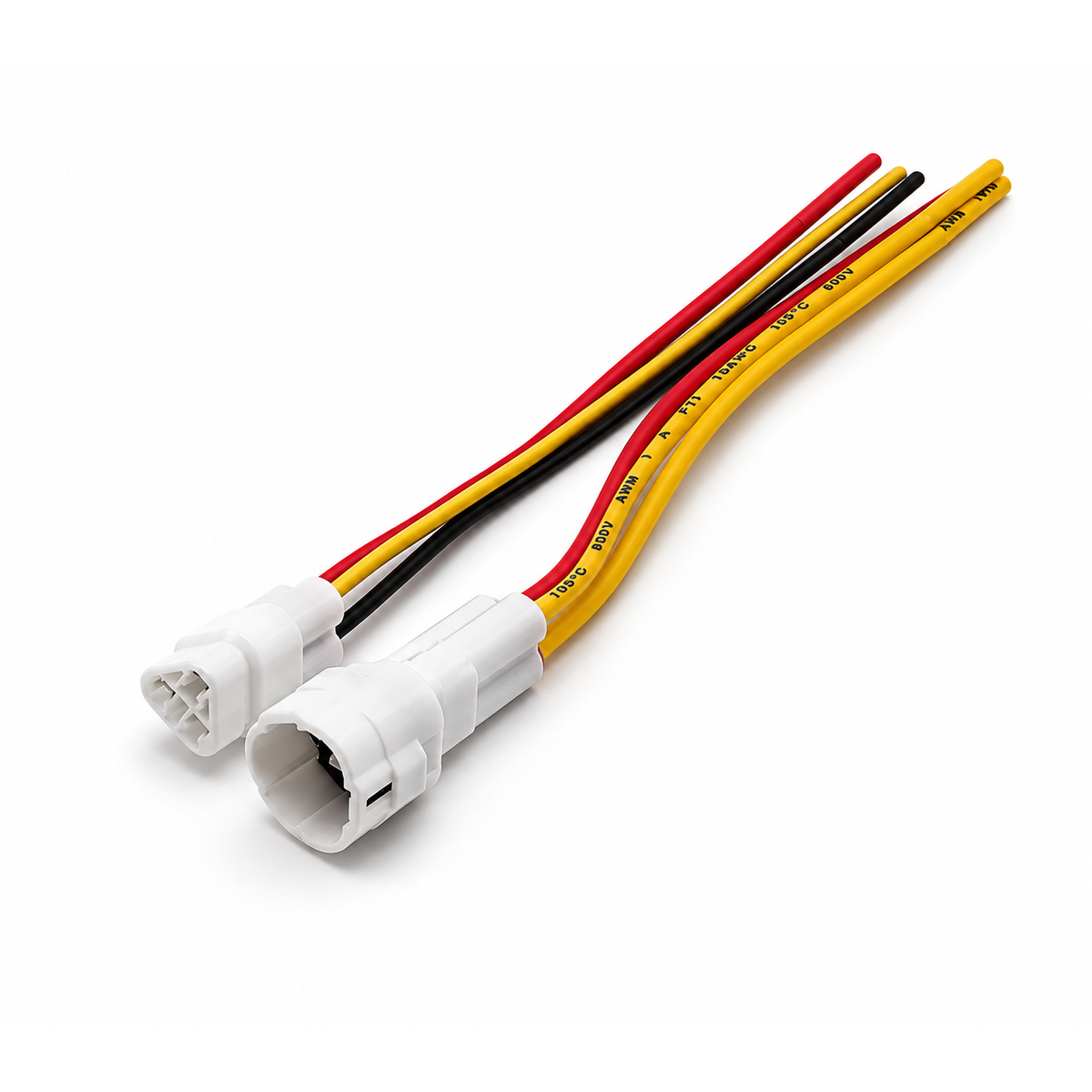 3 Pin Female Male Connector Pre-wired For Sumitomo Yamaha Kawasaki Suzuki KTM 6187-3231 – HOT/E15.O/929 – image 5
