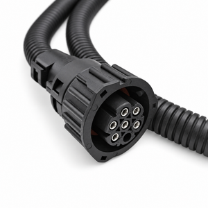 6 PIN TWIST LOCK REAR TAIL LIGHT LAMP DIN CONNECTOR PLUG WITH 1M CABLE LENGTH – HOT/F03-cable – image 2