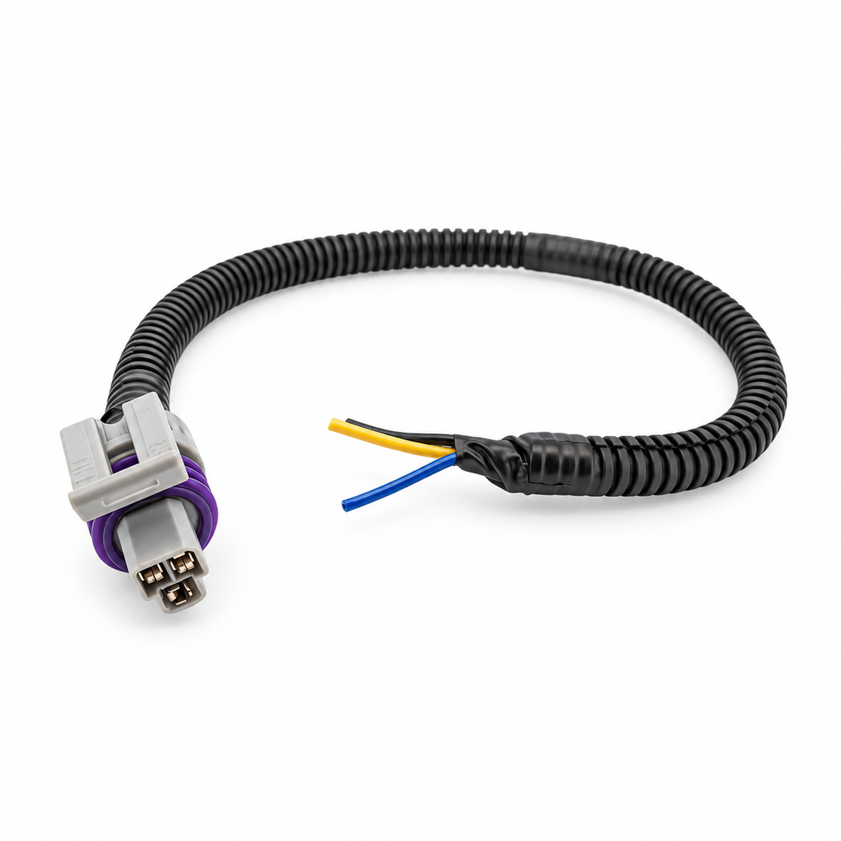 Pre-wired 3 Pin Way Female Connector for Delphi GT150 Series with Conduit Sleeve 15397275 – HOT/F07-cable – image 4