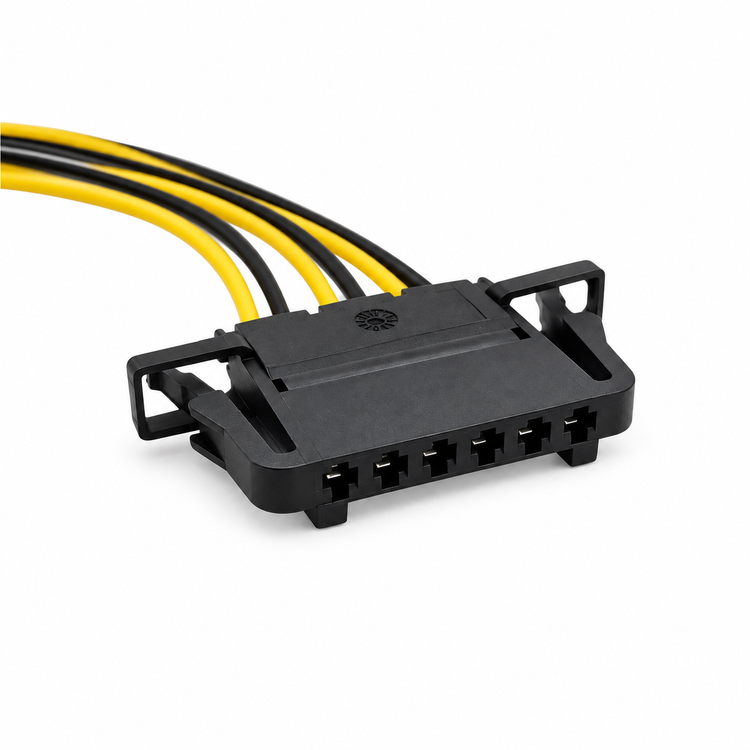 6 Pin Accelerator Pedal Connector For VW, Audi, Seat, Skoda PN: 3B0972706