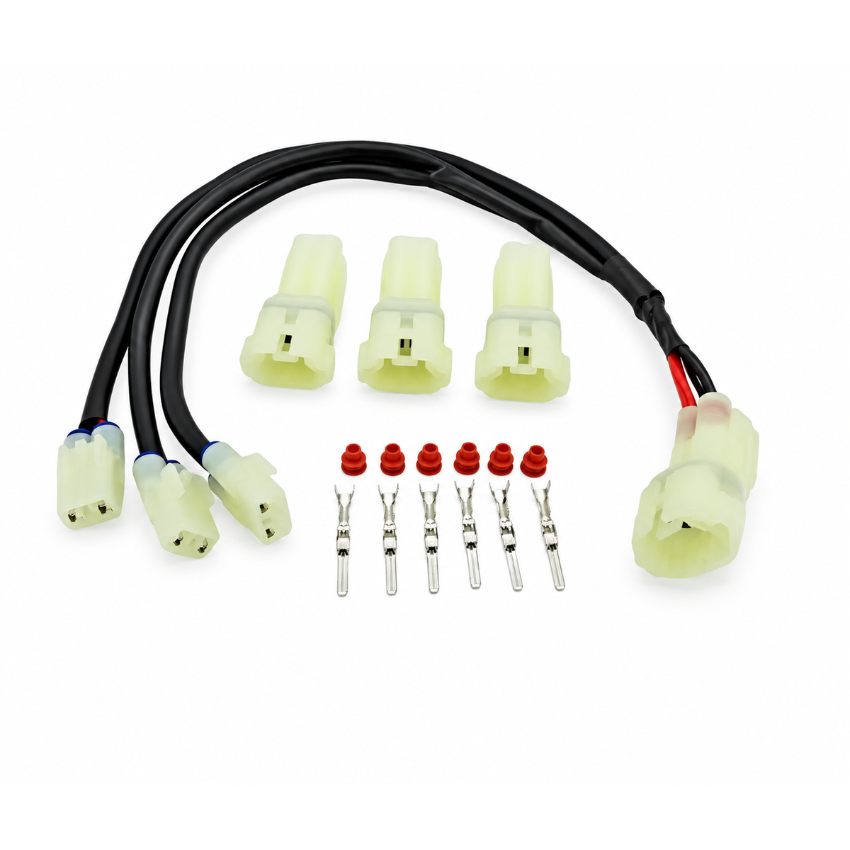 Triple Power Outlet Splitter Plug Kit for Honda CB500X/F/R, CB650F Pre-2019 – HOT-F15/Kit-H276 – image 1