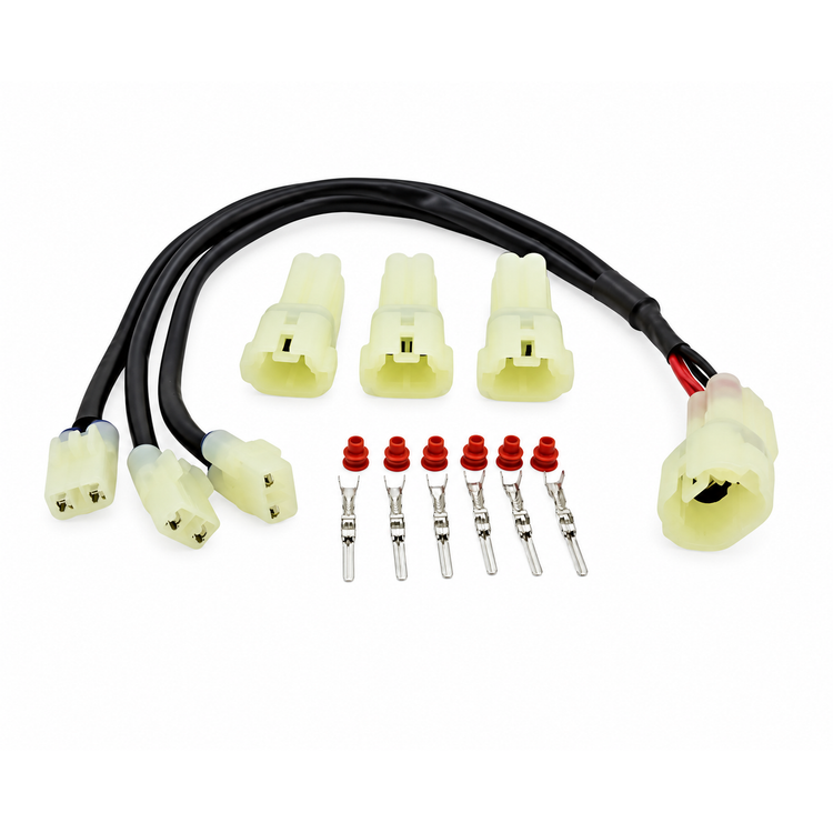 Triple Power Outlet Splitter Plug Kit for Honda CB500X/F/R, CB650F Pre-2019 – HOT-F15/Kit-H276 – image 2