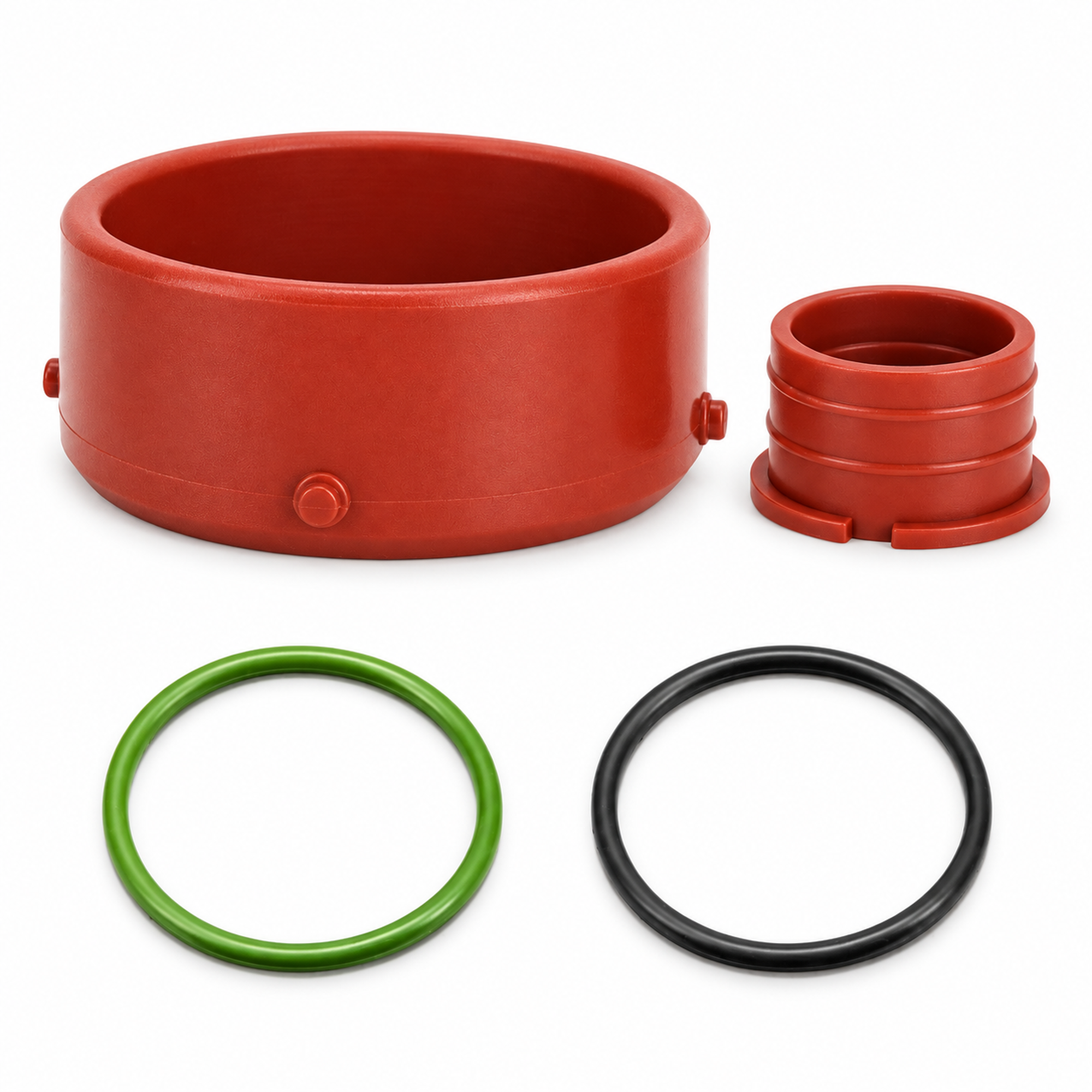 4pcs For Mercedes OM642 Turbo & Breather Intake Seal & Black & Green O Rings A6420940080 – HOT/H02/784-seals-set – image 1
