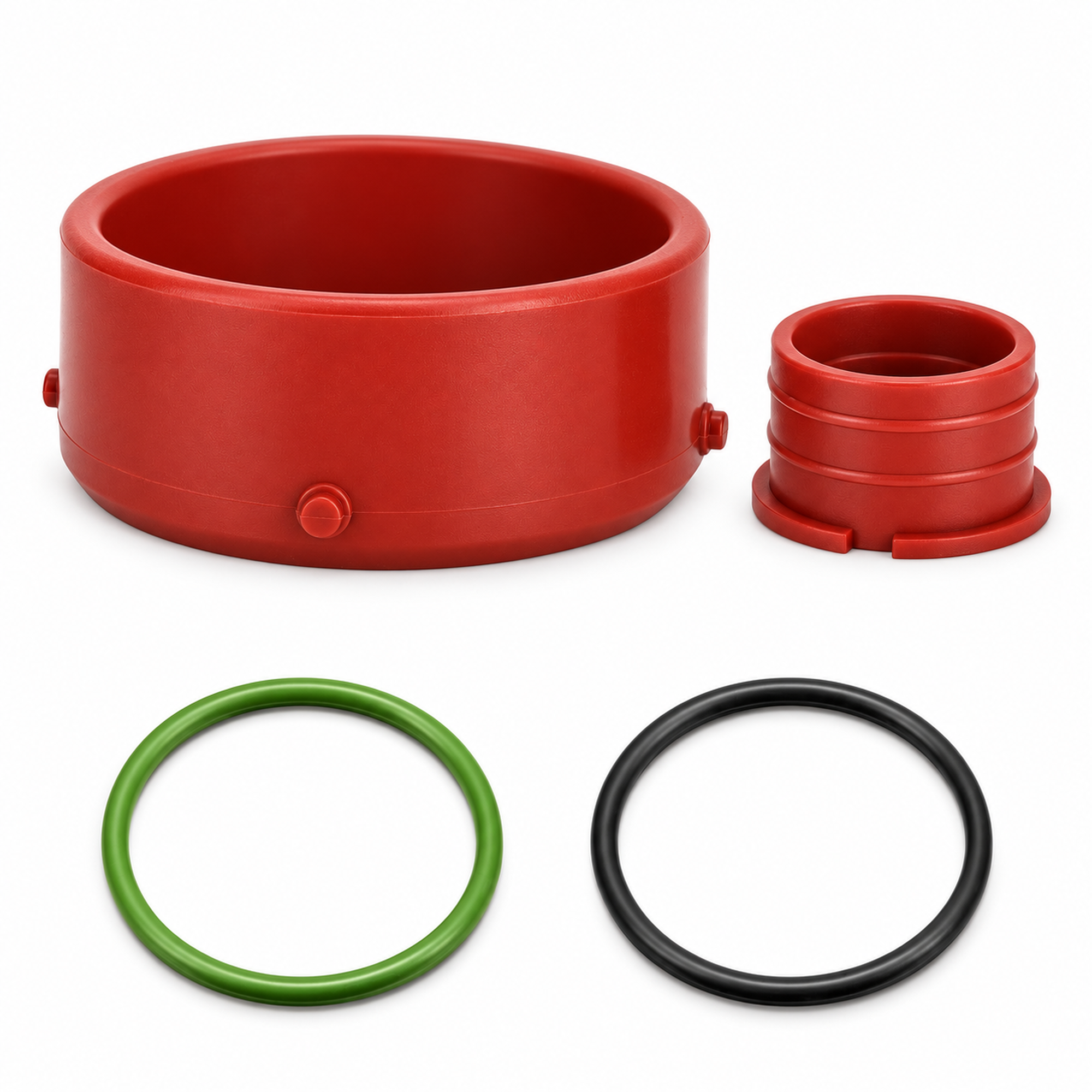 4pcs For Mercedes OM642 Turbo & Breather Intake Seal & Black & Green O Rings A6420940080 – HOT/H02/784-seals-set – image 3