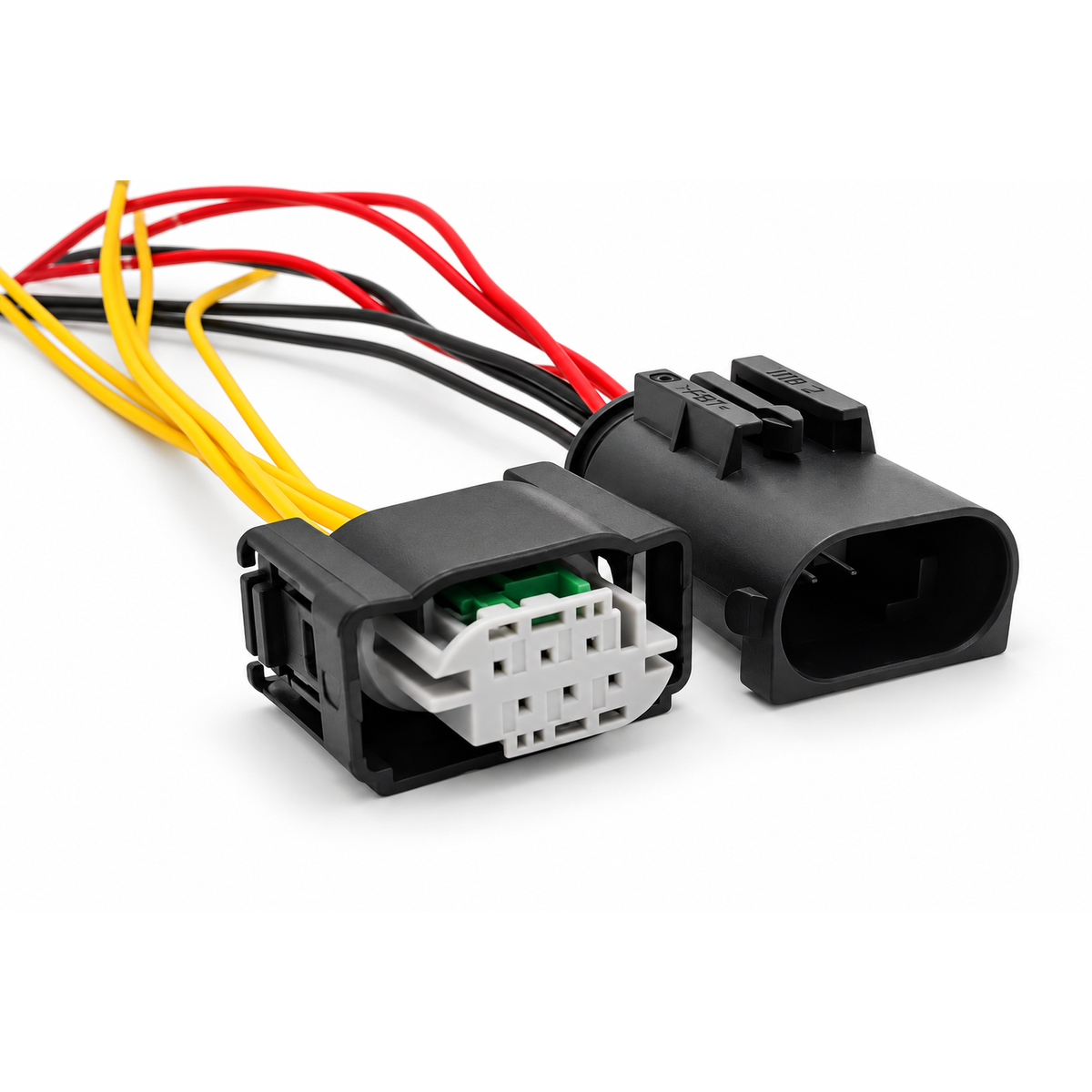 6 Pin MQS Male Female Prewired Connectors 1-967616-1 1-967587-3 for VW AUDI BMW – HOT/H04/M+Fcable – image 2