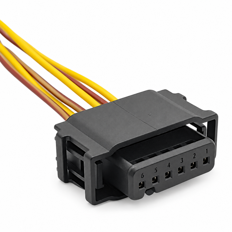 6 pin Fits Mercedes-Benz Radar Sensor Connector Plug Prewired 872-665-001 W205 C S – HOT/H05/cable – image 8
