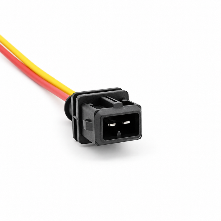 AMP JPT 2 Pin Sealed Waterproof 3.5mm Male & Female Plug Connector Prewired – HOT/H09/M+Fcable – image 3