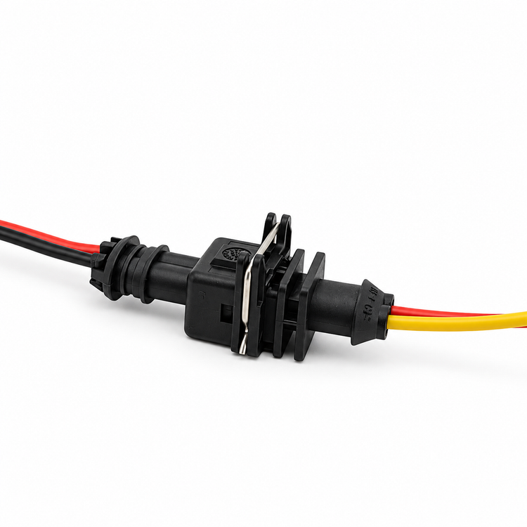 AMP JPT 2 Pin Sealed Waterproof 3.5mm Male & Female Plug Connector Prewired – HOT/H09/M+Fcable – image 4