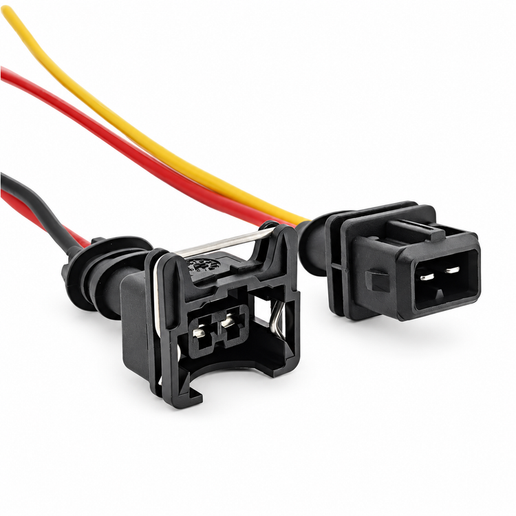 AMP JPT 2 Pin Sealed Waterproof 3.5mm Male & Female Plug Connector Prewired – HOT/H09/M+Fcable – image 5