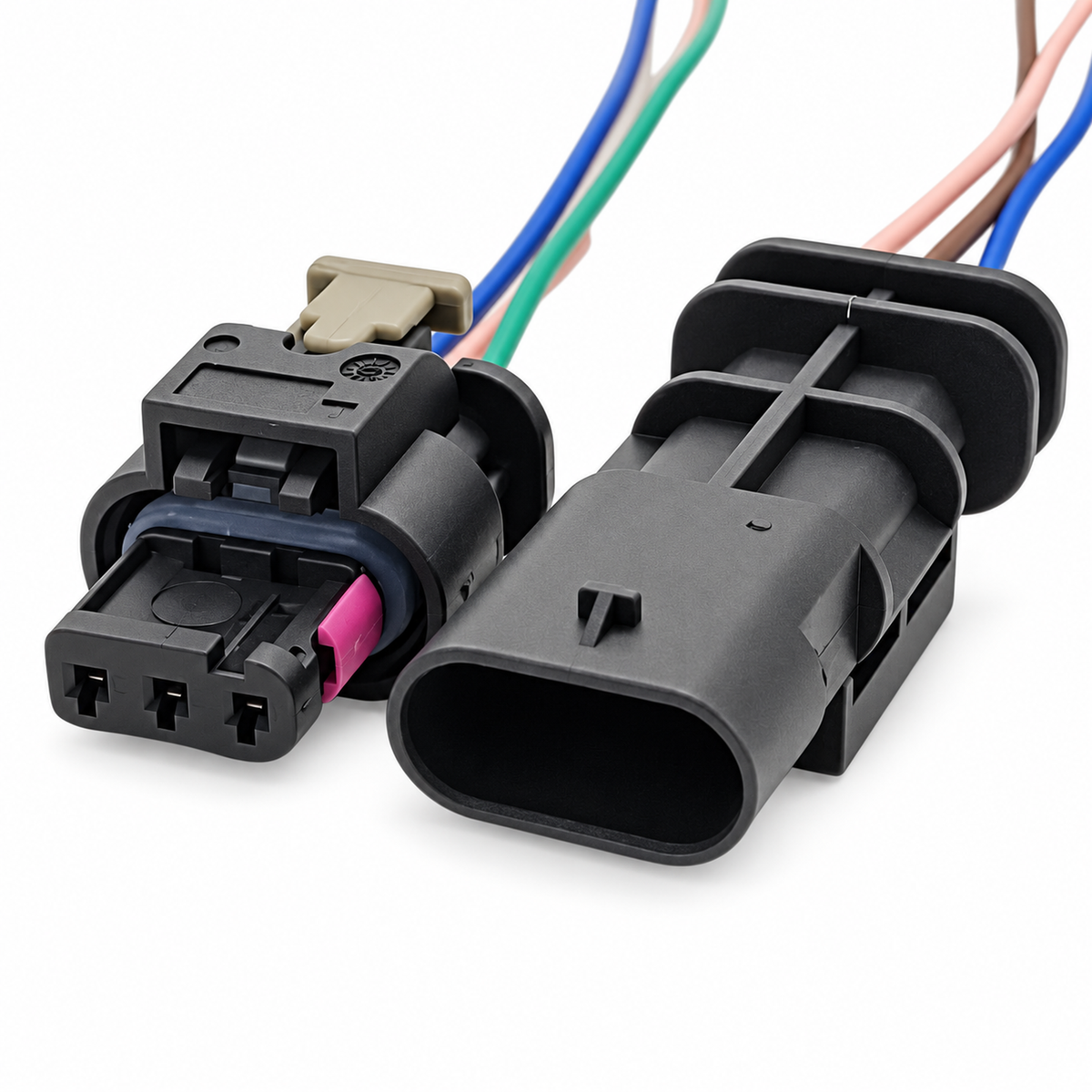 3 Pin Connectors for VW Audi 4F0973703 4F0973703A 3C0973203 872658521 – HOT/H15/M+Fcable – image 7