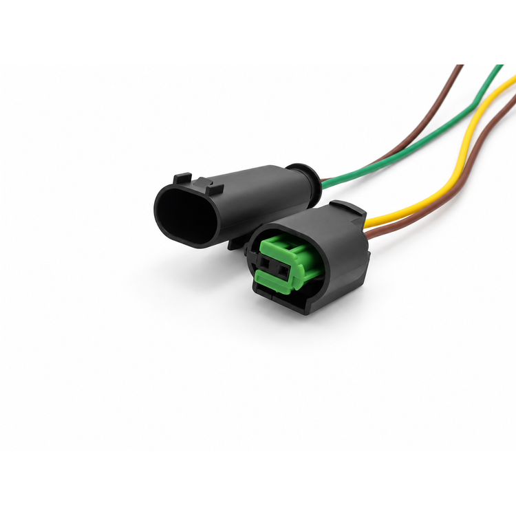 2 Pin MQS Connector Male & Female Prewired 61138365340 968405-1 1-967644-1 for BMW – HOT/H19/M+Fcables – image 3