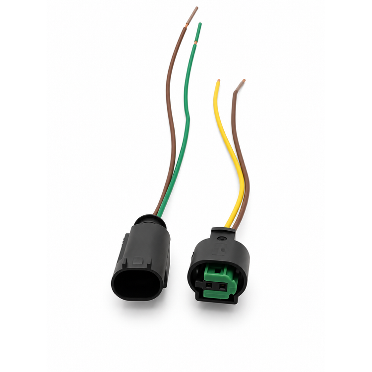 2 Pin MQS Connector Male & Female Prewired 61138365340 968405-1 1-967644-1 for BMW – HOT/H19/M+Fcables – image 4