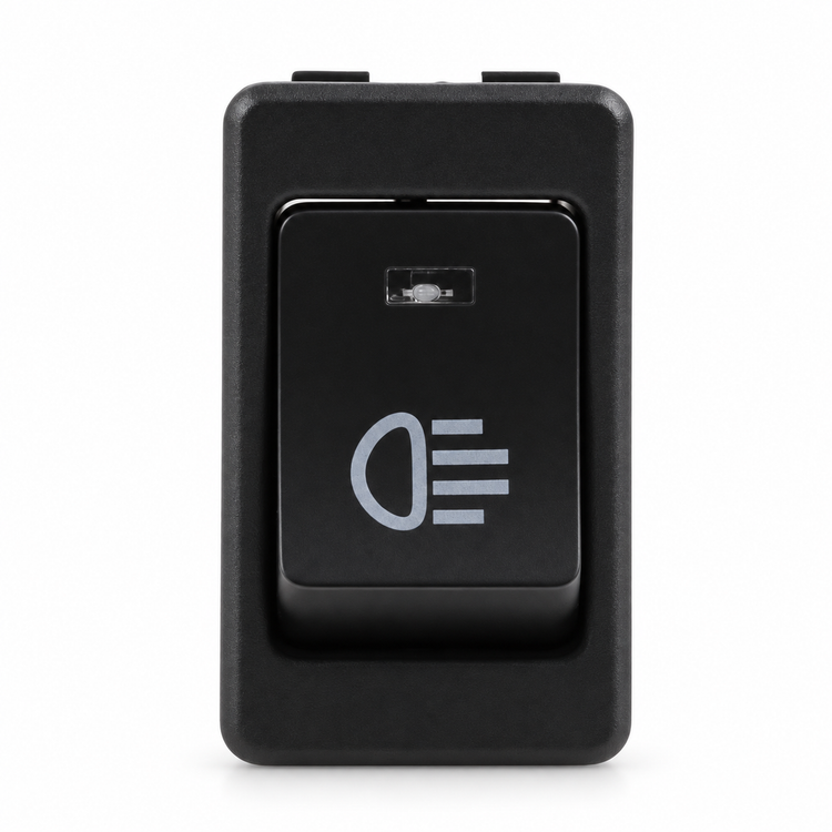 4 Pin Fog Light Rocker Switch On Off Control for Car Truck Engineering Train – HOT/H23/ROCKERgreen – image 1