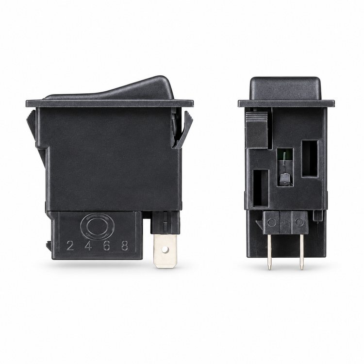 4 Pin Fog Light Rocker Switch On Off Control for Car Truck Engineering Train – HOT/H23/ROCKERgreen – image 2