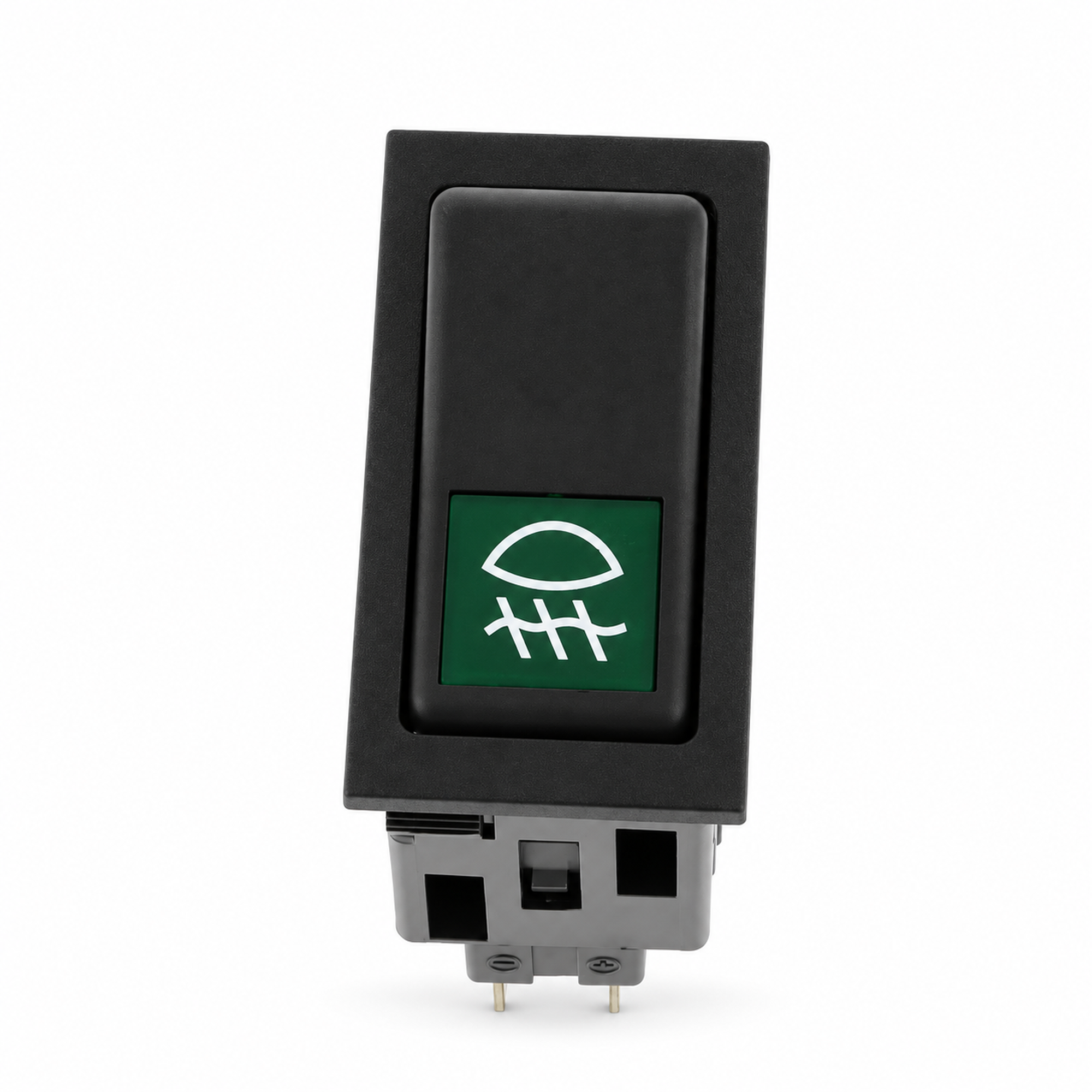 4 Pin Fog Light Rocker Switch On Off Control for Car Truck Engineering Train – HOT/H23/ROCKERgreen – image 5