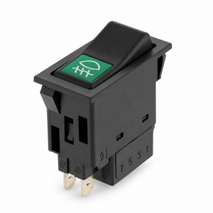 4 Pin Fog Light Rocker Switch On Off Control for Car Truck Engineering Train – HOT/H23/ROCKERgreen – image 6