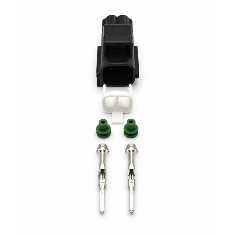 7282-5548-30 for Volvo 2 Pin Connector Plug For ABS Sensor Wiring Repair Housing – HOT/H24/2pin – image 1