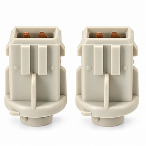 Pair of Replacement Side Lamp Light Bulb Holders for VW T4 1990-2003 Lamp Socket Plastic Housing – HOT.B12/2pcs – image 3