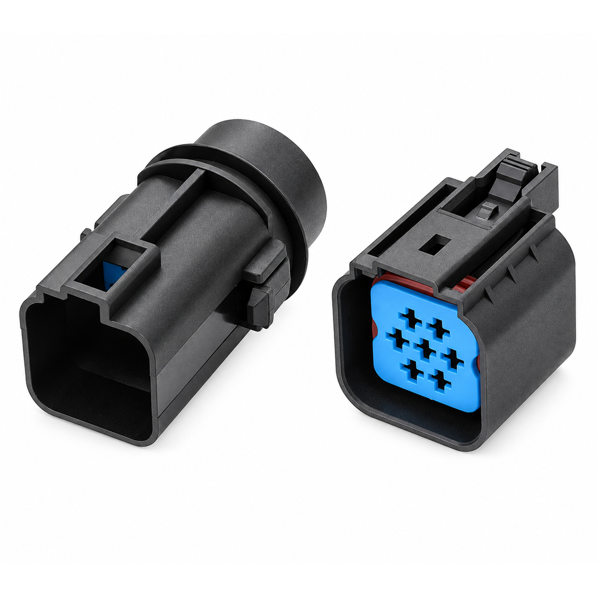 7 Pin HEADLIGHT CONNECTOR FOR FORD MAZDA WPT-596 3U2Z-14S411-YGA – HOT.D16.G/7PinM+F – image 3