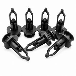 10pcs 9mm Plastic Bumper & Trim Panel Clips For Toyota 52161-16010 / 52161-02030 – HOT.D19.Y-199/10pcs – image 5