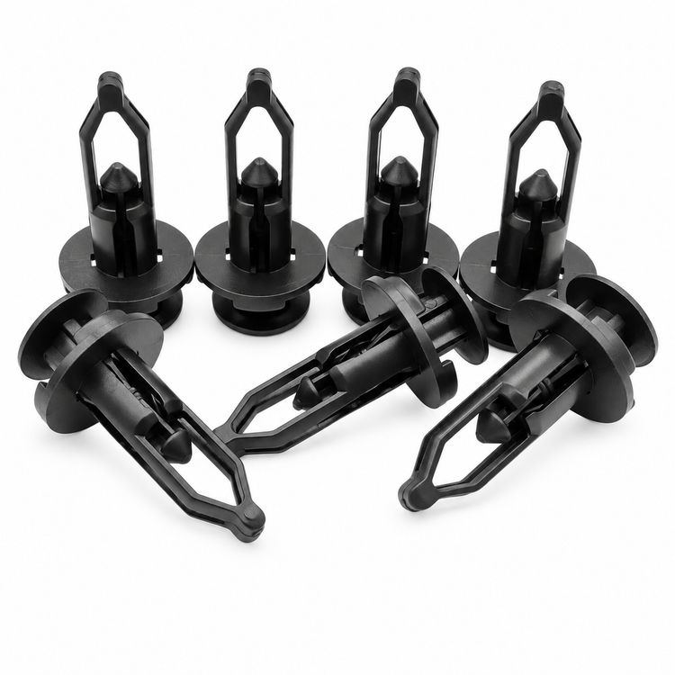 10pcs 9mm Plastic Bumper & Trim Panel Clips For Toyota 52161-16010 / 52161-02030 – HOT.D19.Y-199/10pcs – image 5