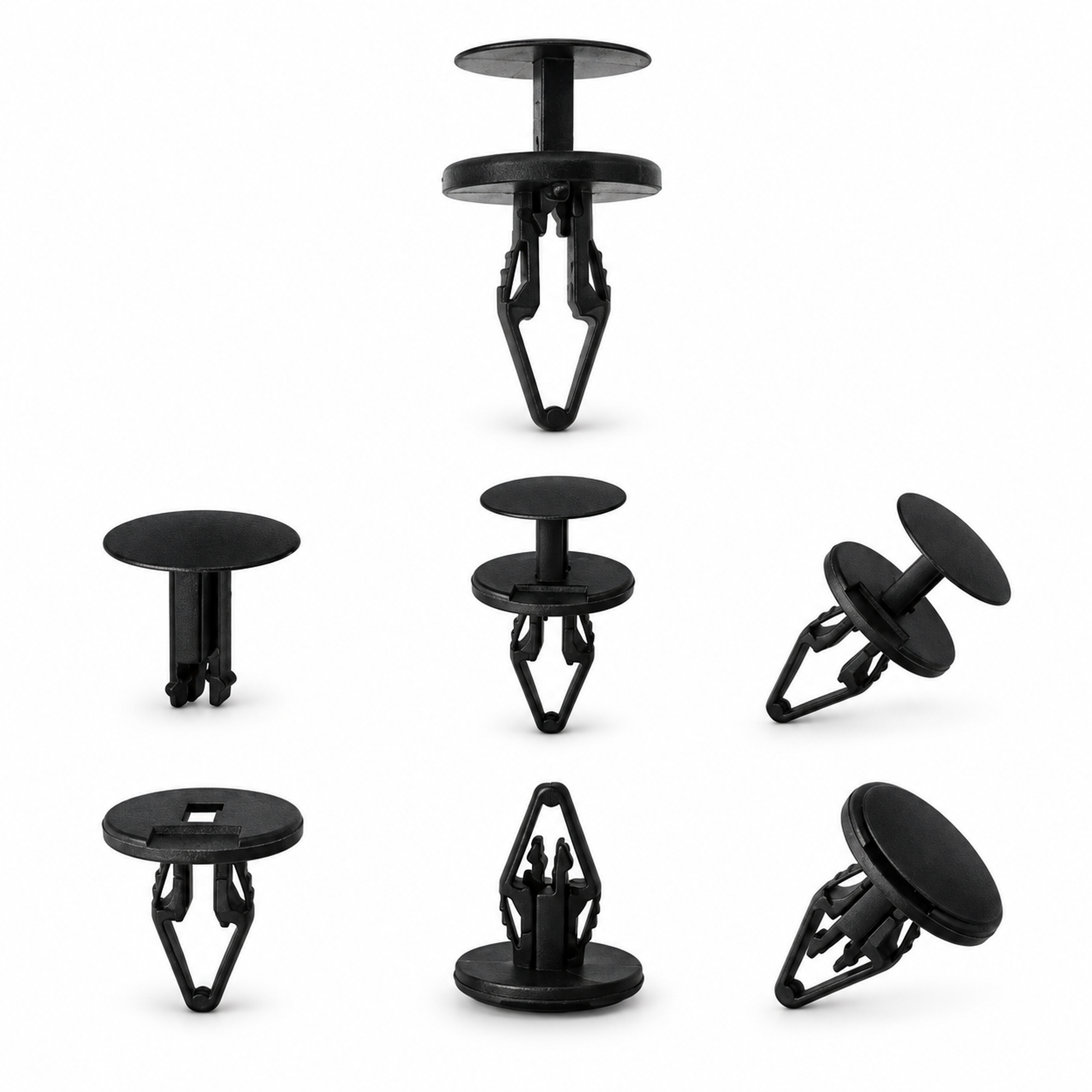 10x Push Fit Expanding Trim Clip Bumper Trims 7mm hole For Ford 4855809 / 490275 – HOT.D20.O-978/10pcs – image 2