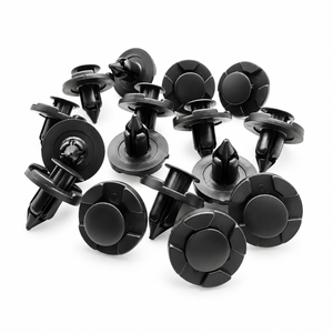 50pcs Wheel Arch Clips Bumper Inner Lining Wing Trim 8mm For Nissan 01553-09321