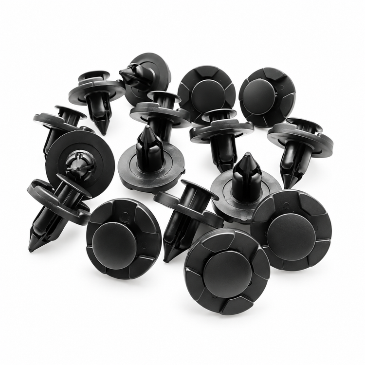 50pcs Wheel Arch Clips Bumper Inner Lining Wing Trim 8mm For Nissan 01553-09321